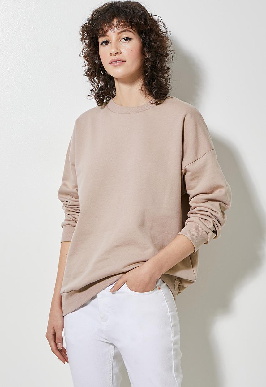 Superbalist - Crew neck sweat - bark
