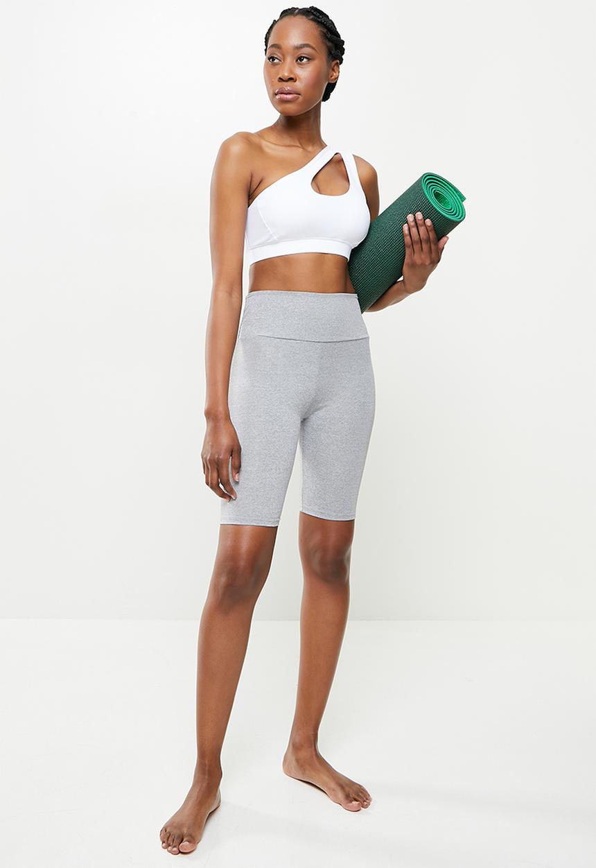 dailyfriday - Cut out yoga top - white