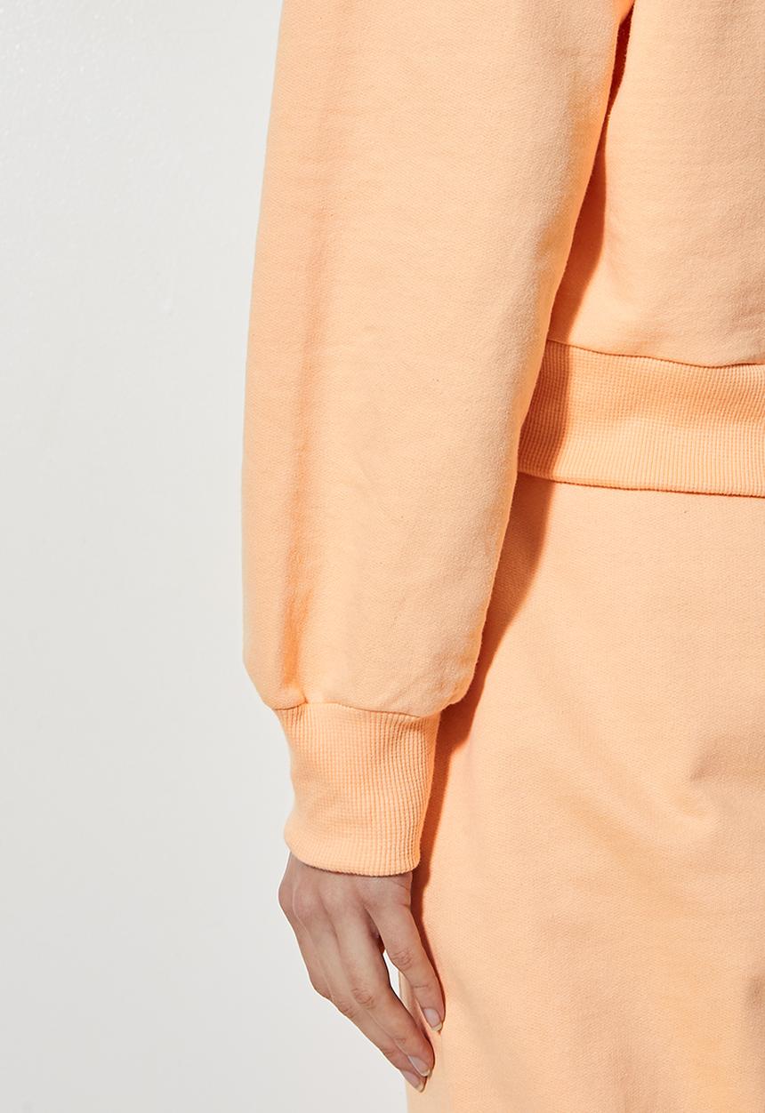 Superbalist - Crop hoodie - cantelope