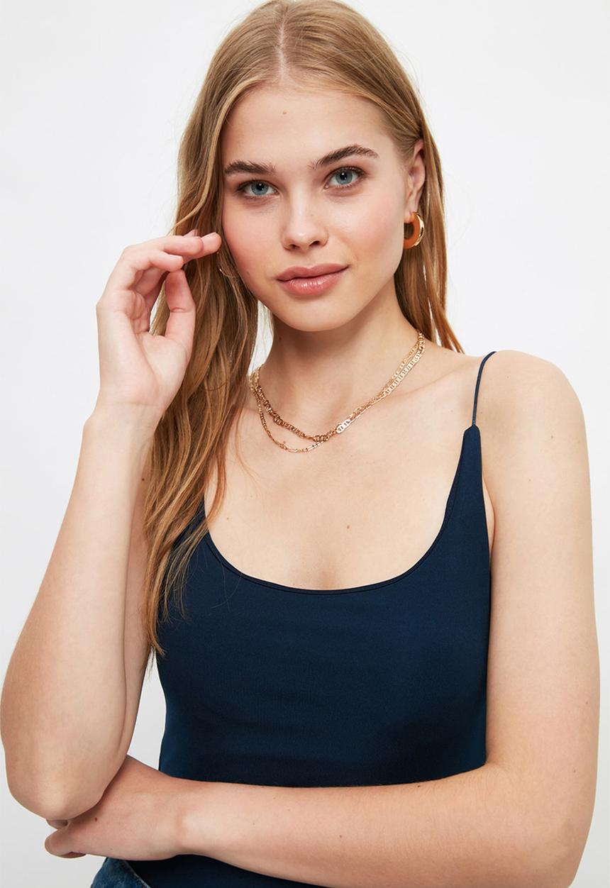 Trendyol - Knitted body  - navy