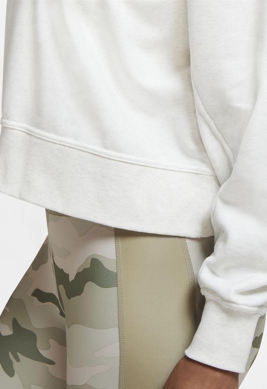 Nike - W nk dry get fit crew swsh - white