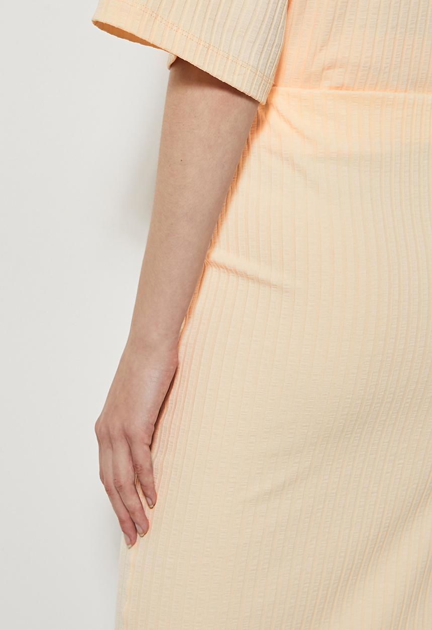 Superbalist - Rib bodycon skirt - neutral