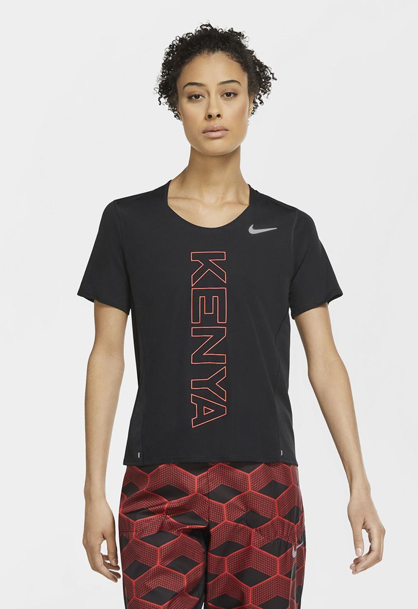 Nike - Nike Kenya City Sleek Top - black/refsil