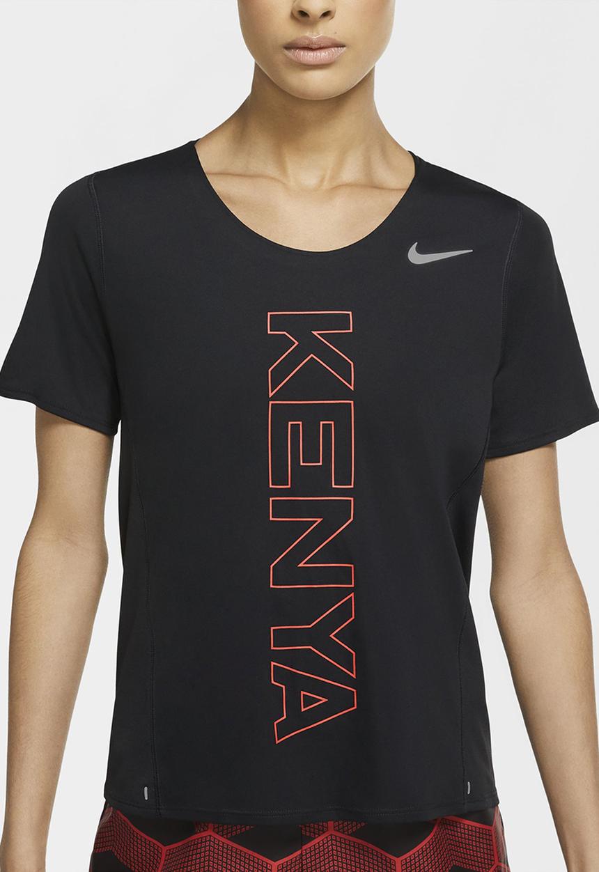 Nike - Nike Kenya City Sleek Top - black/refsil