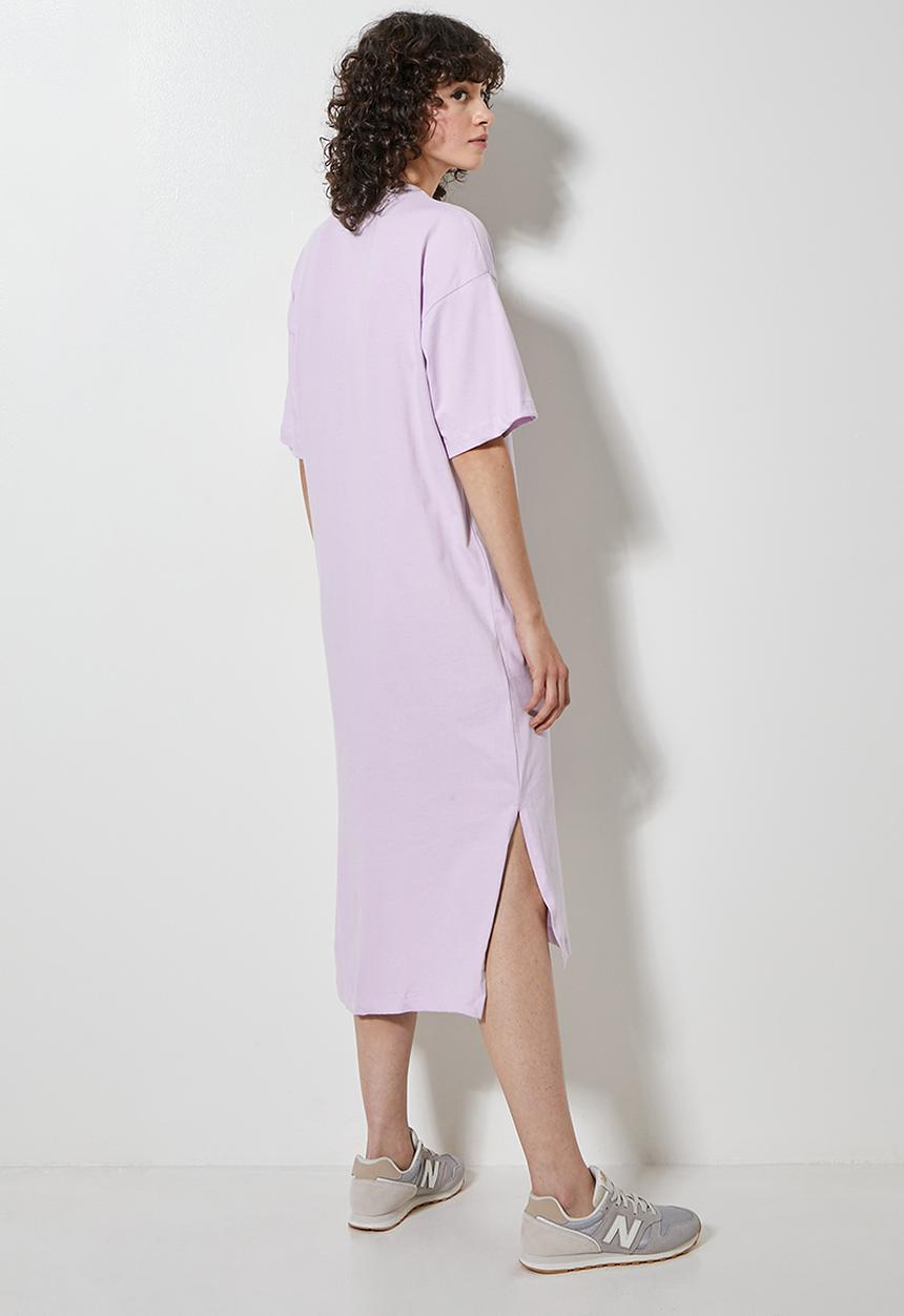 Superbalist - Dropped shoulder T-shirt dress - lavender fog