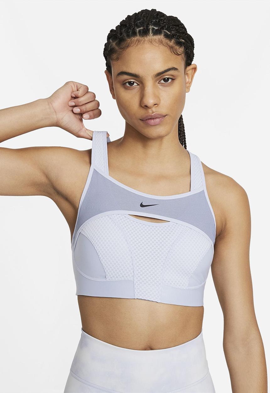 Nike - Nike alpha ultrabreathe bra - ghost/black