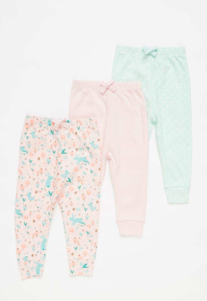 Pop Candy - Girls 3 pack pants - multi