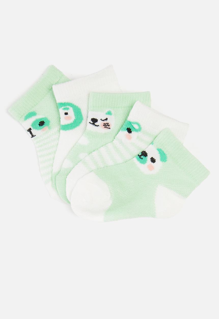 Pop Candy - Baby socks pack - green