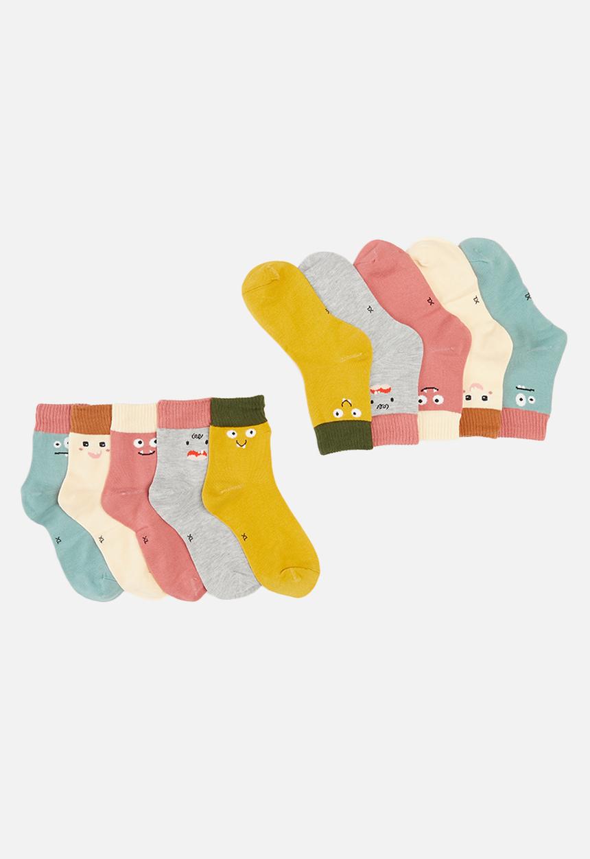 Pop Candy - 5 Pack character socks - multi