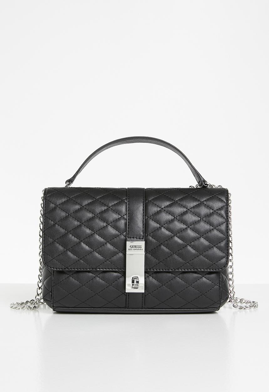 GUESS - Ravenell crossbody flap - black