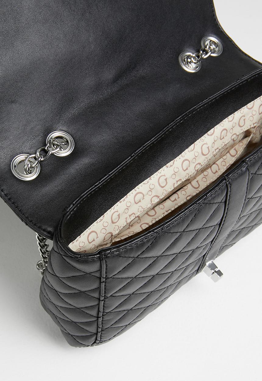GUESS - Ravenell crossbody flap - black