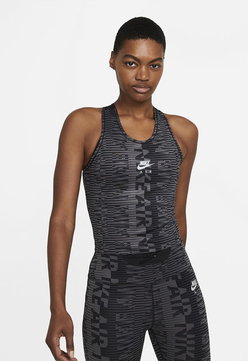 Nike - W nk air tank nv pr - black/refsil