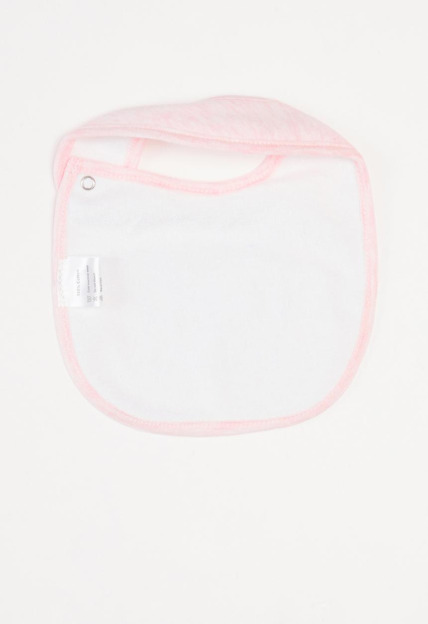 Pop Candy - Girls 2 pack bear bibs - pink