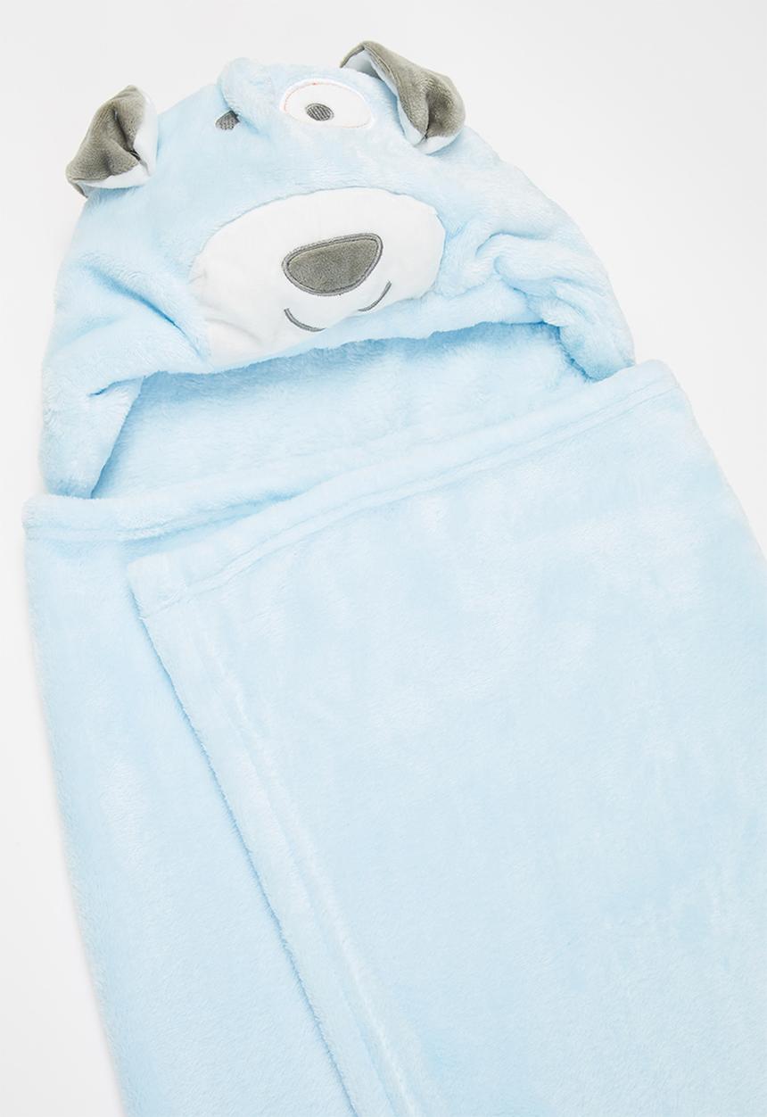 Pop Candy - Coral fleece novelty blanket - blue