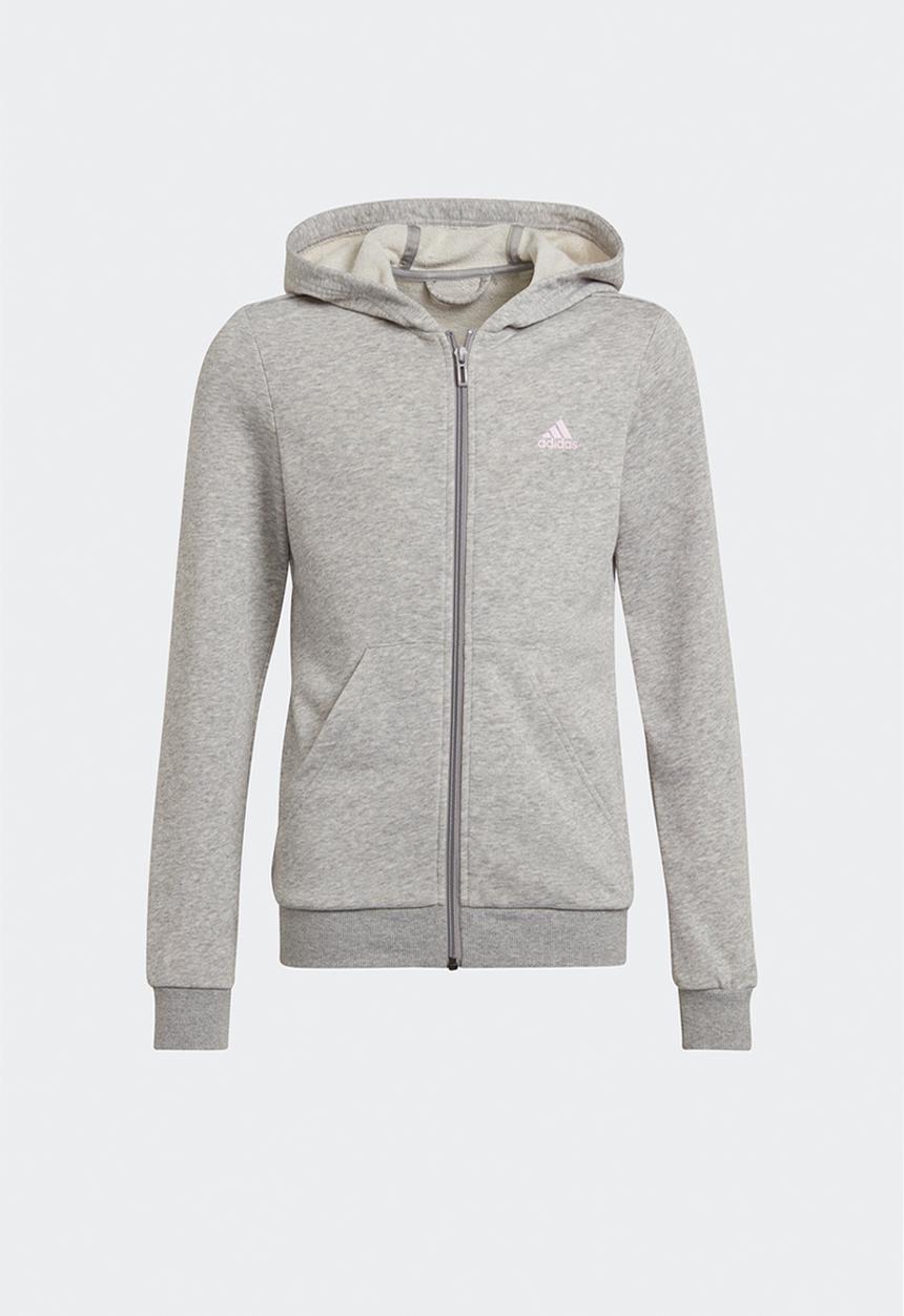 adidas Performance - G bl fz - medium grey heather/clear pink