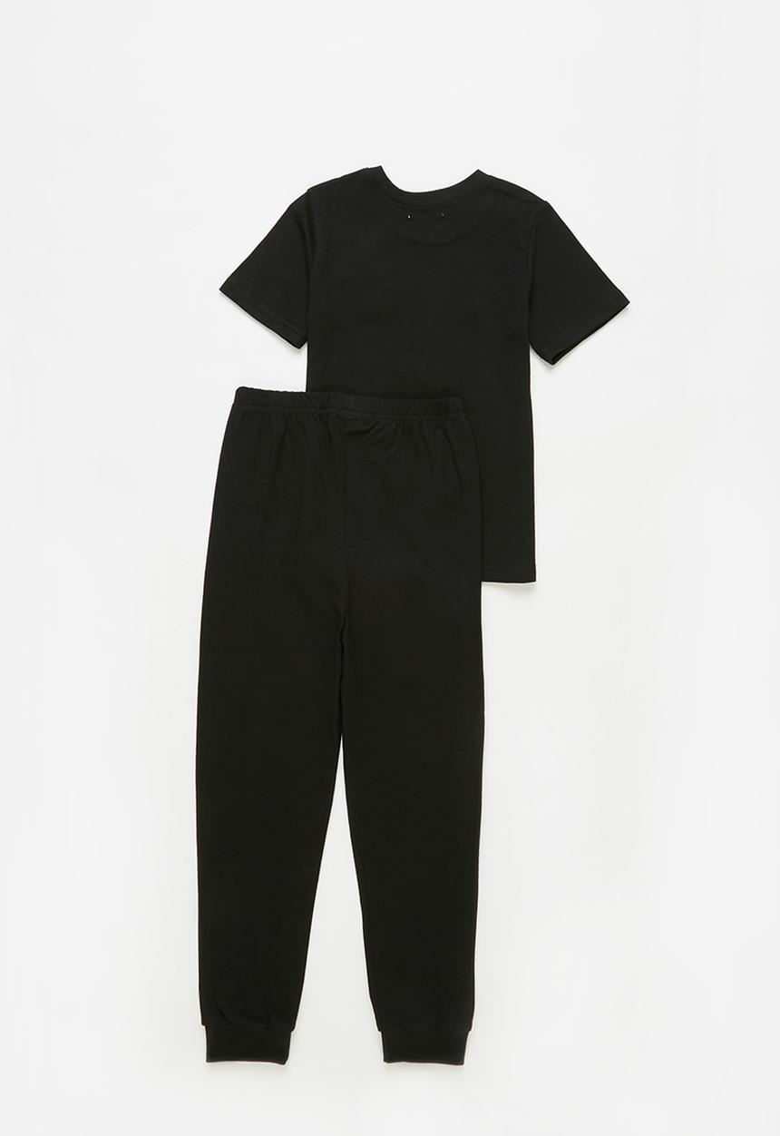 Superbalist Kids - Nasa top & pants pj - black 