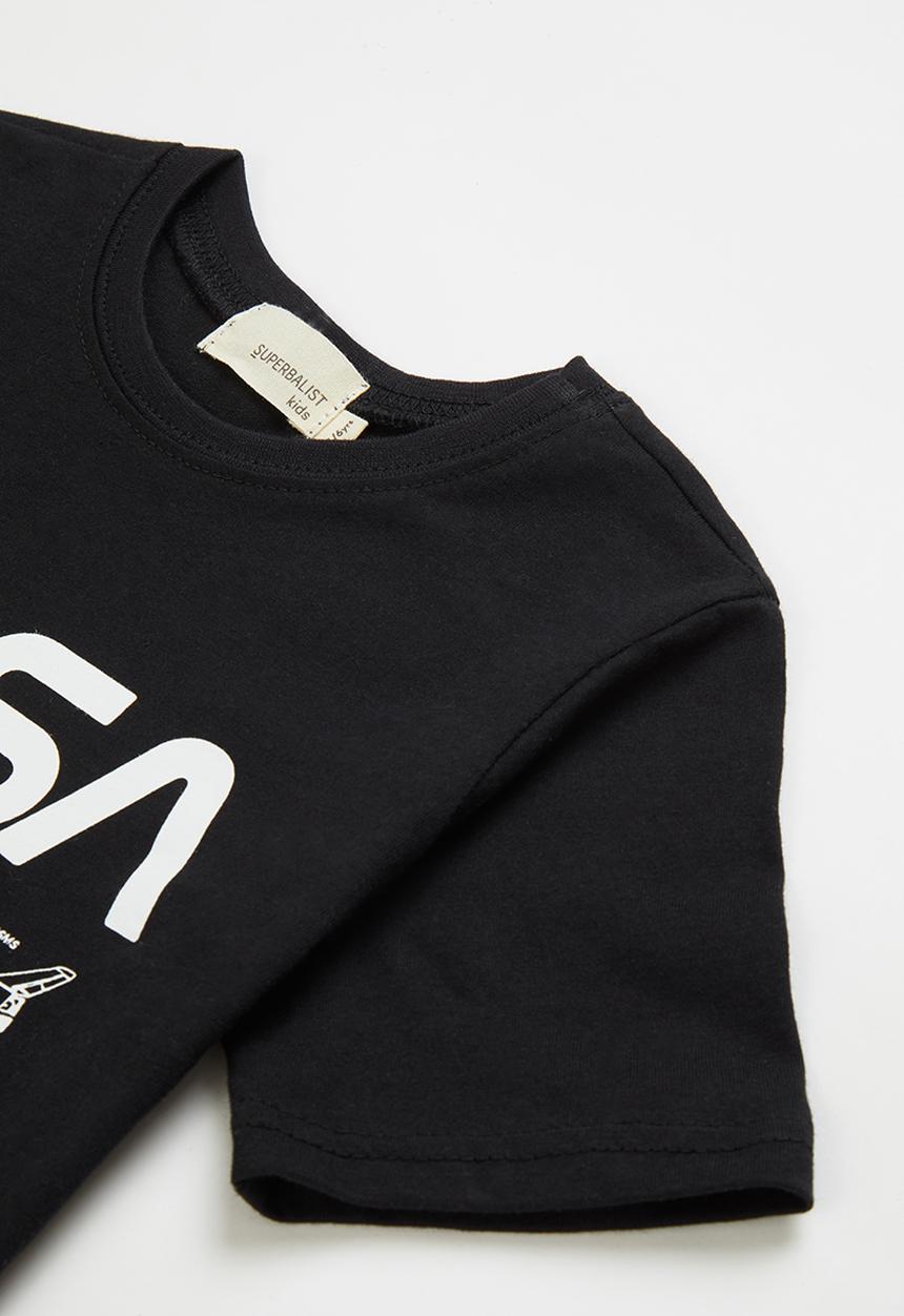 Superbalist Kids - Nasa top & pants pj - black 