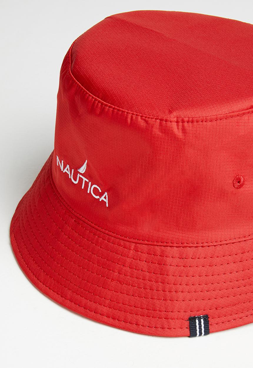 Nautica - J class bucket hat - red