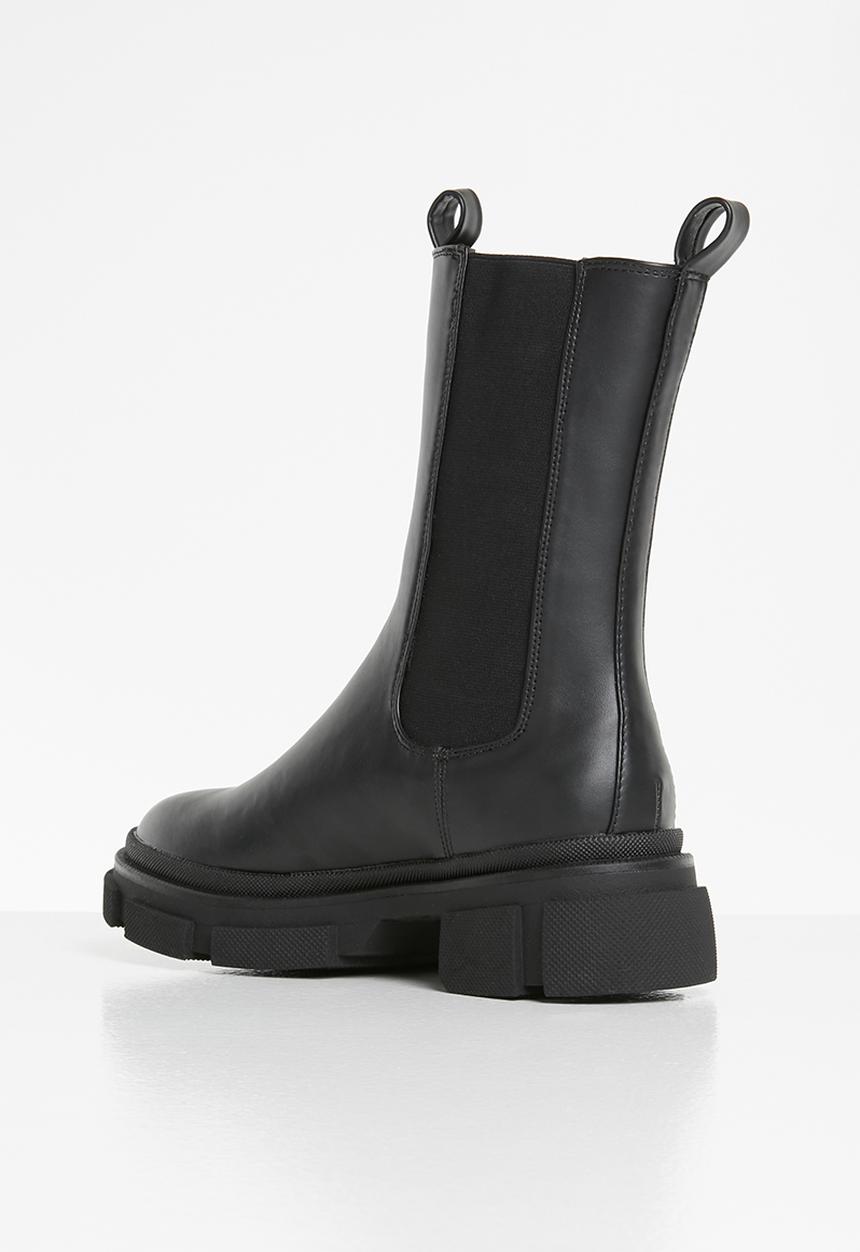 Missguided - Chunky pull on ankle boots - black