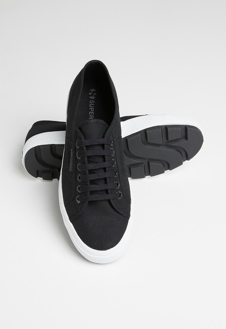 SUPERGA - 2750 tank canvas tank lo - a9s black white