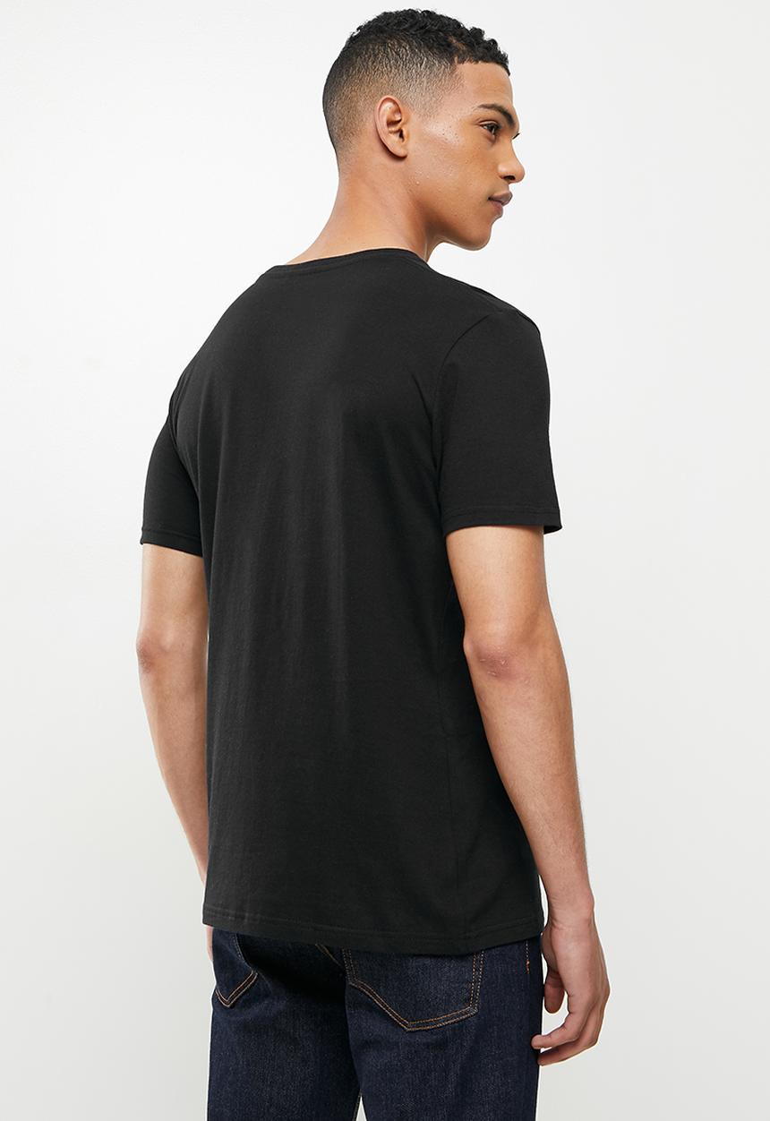 Original Penguin - Combo logo tee - black