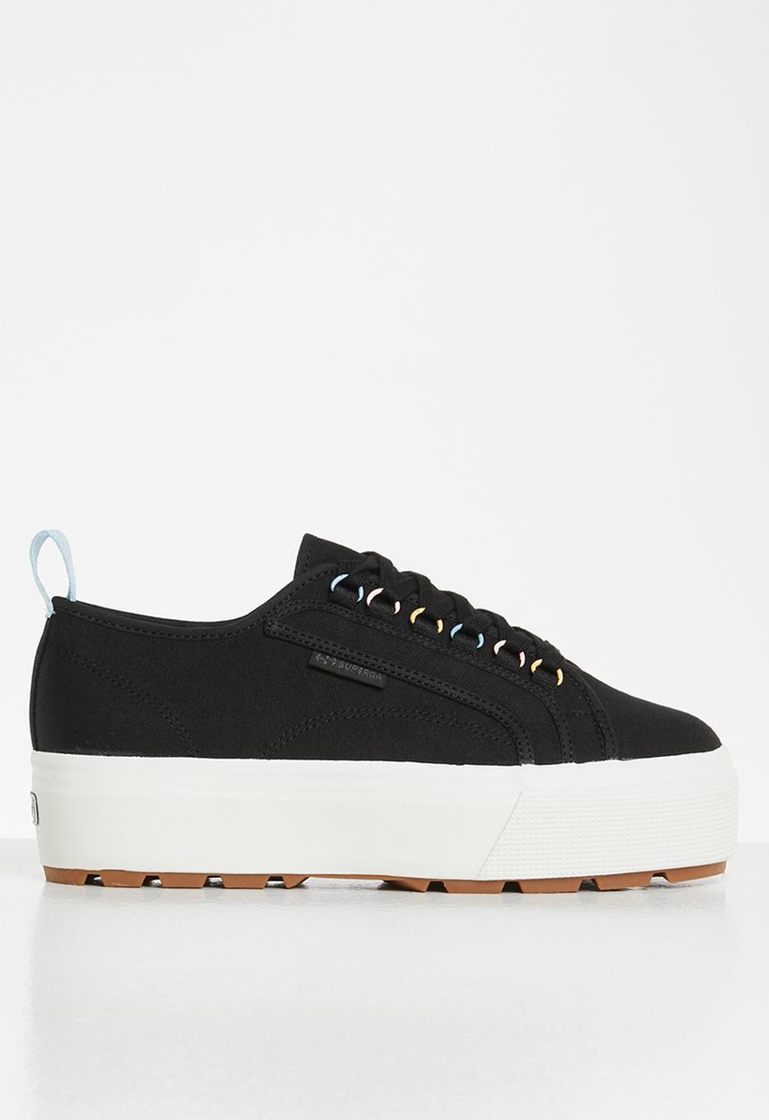 SUPERGA - 2790 tank colourful platform tank colour - a3o black multi