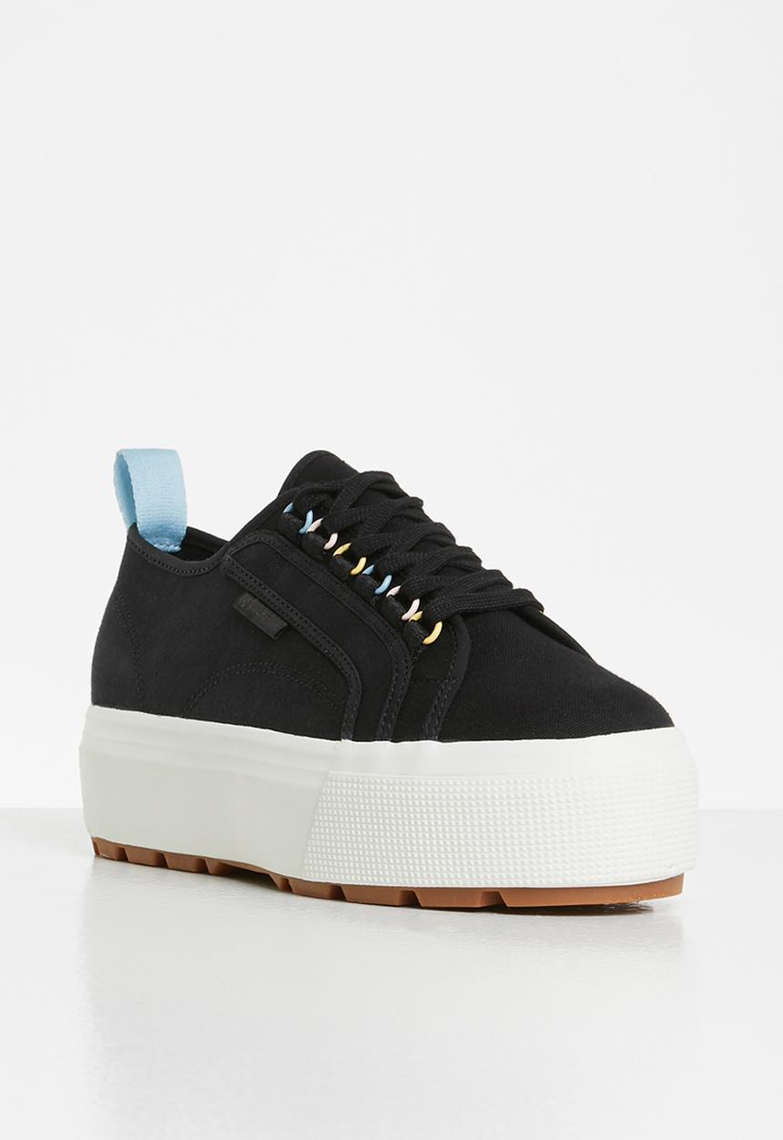 SUPERGA - 2790 tank colourful platform tank colour - a3o black multi