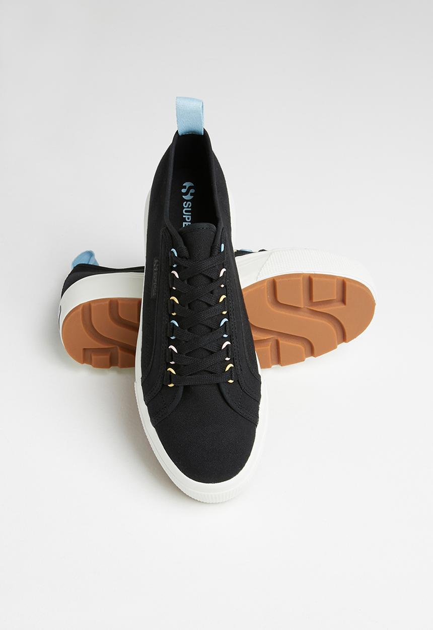 SUPERGA - 2790 tank colourful platform tank colour - a3o black multi