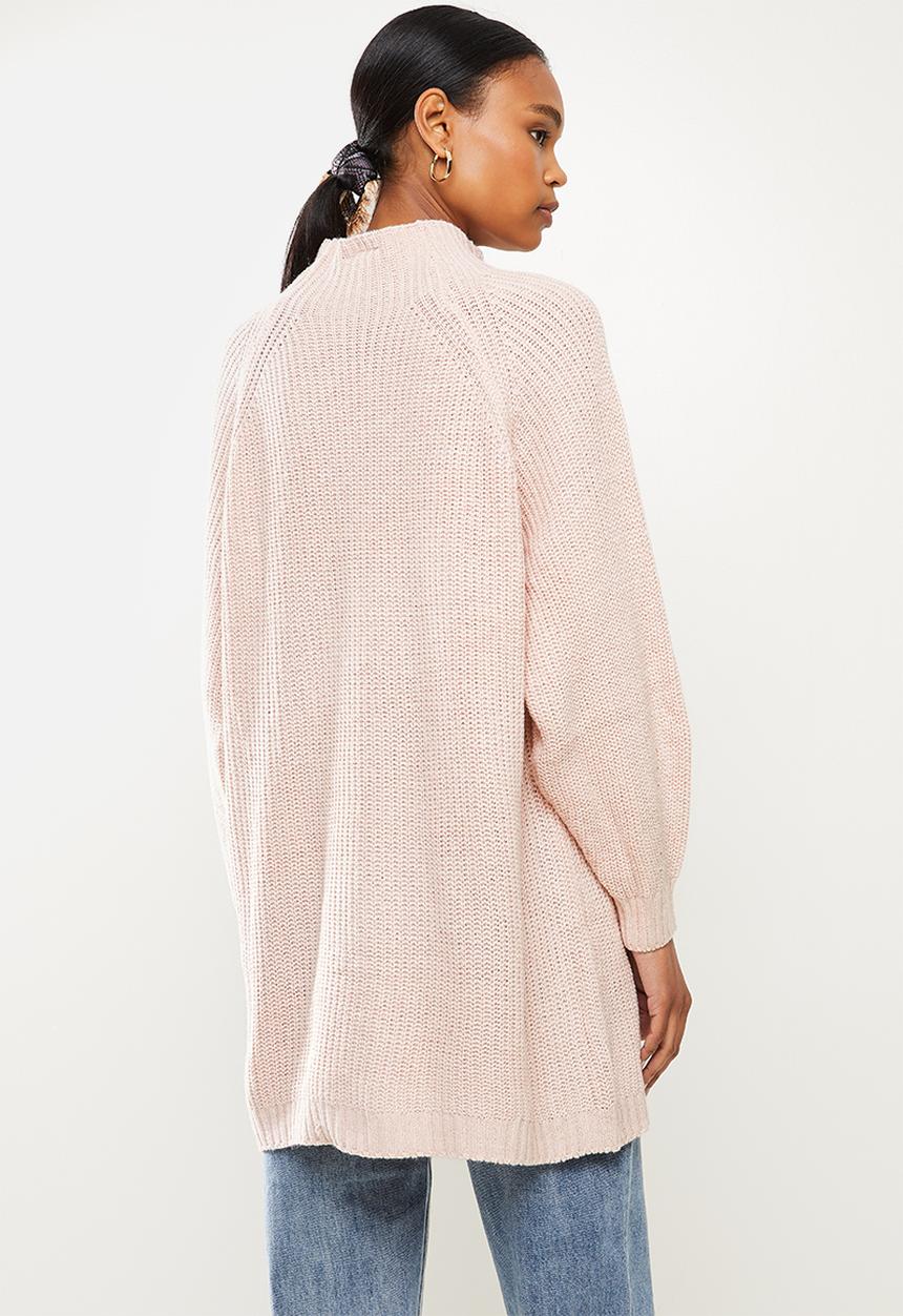 dailyfriday - Longline jersey - pink