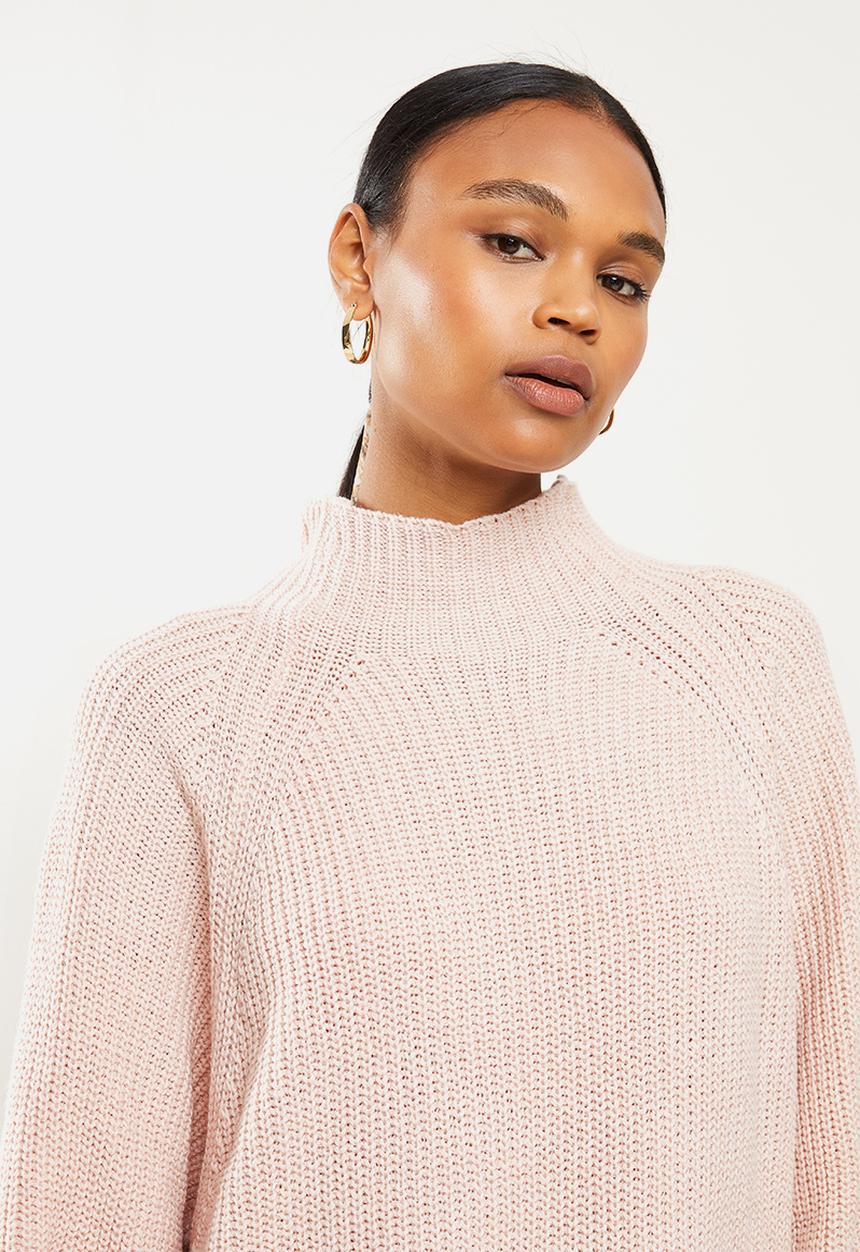 dailyfriday - Longline jersey - pink