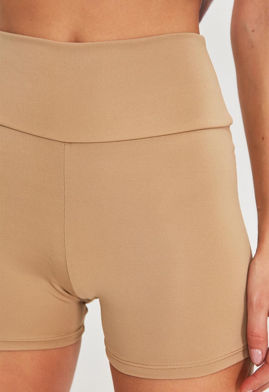Trendyol - Biker short leggings  - stone