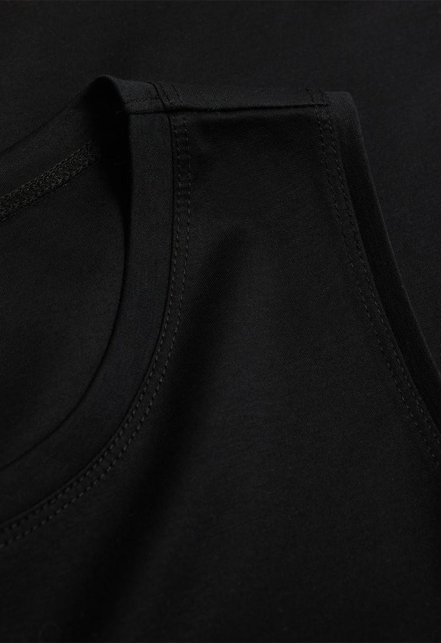 MANGO - T-shirt roma - black