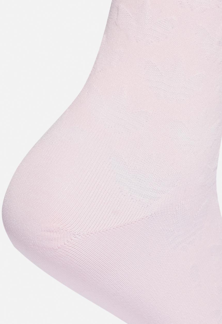 adidas Originals - Jacq tref crew socks - white & pink L