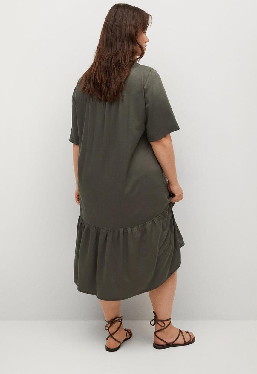 Violeta by Mango - Plus dress clarita - khaki