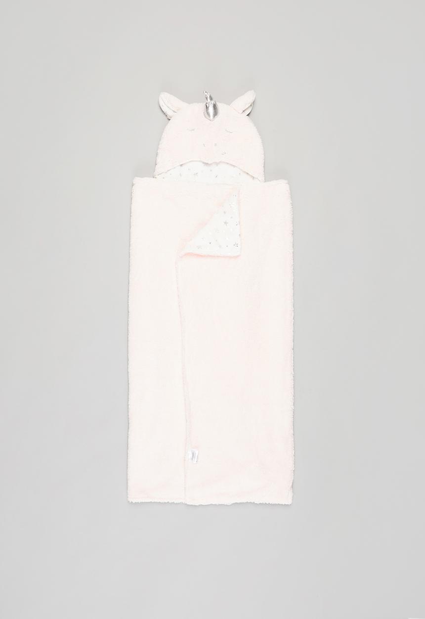 Pop Candy - Girls unicorn blanket - pink