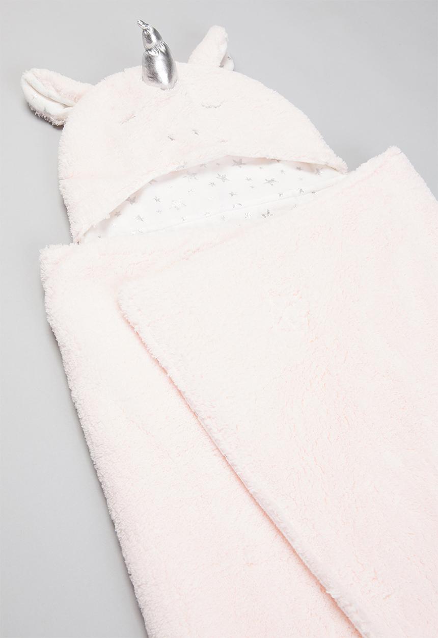 Pop Candy - Girls unicorn blanket - pink