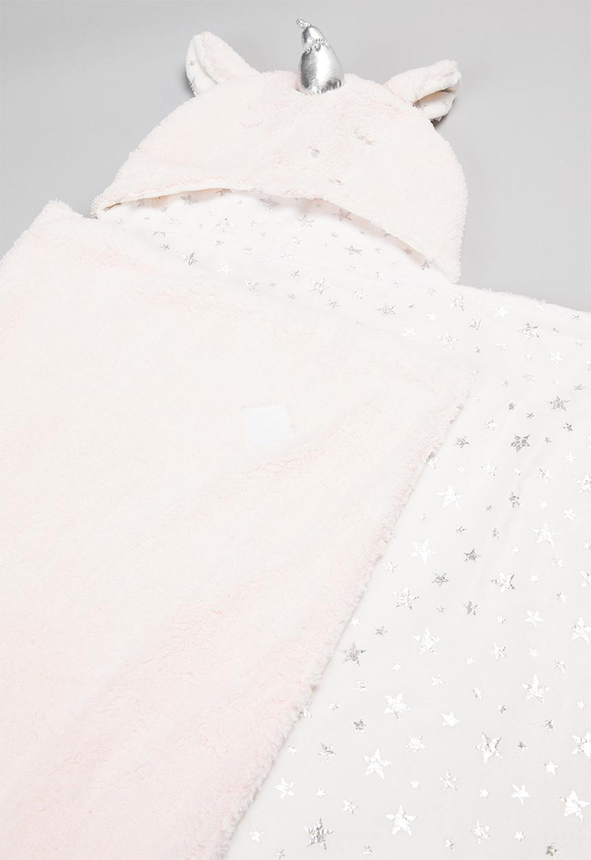 Pop Candy - Girls unicorn blanket - pink