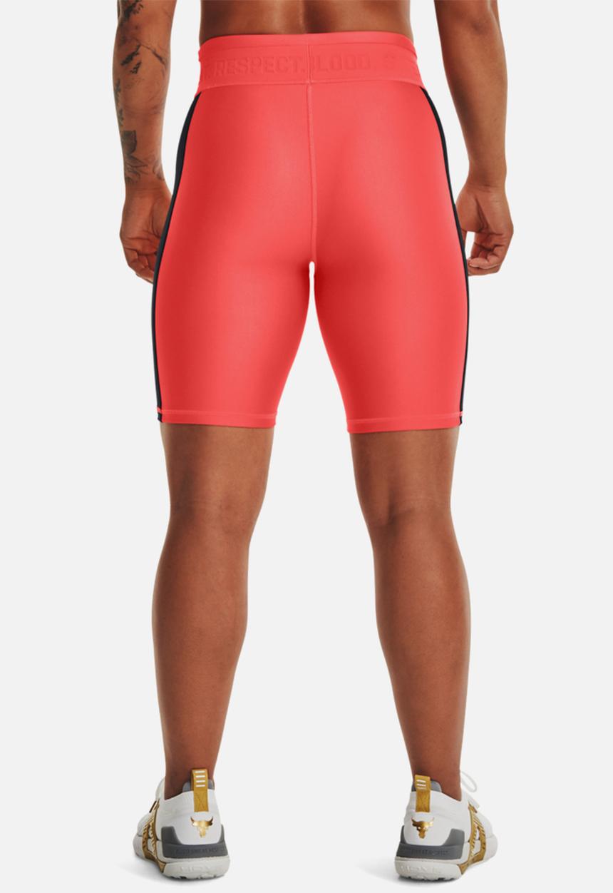 Under Armour - Prjct rock hg bike shorts - venom red & black