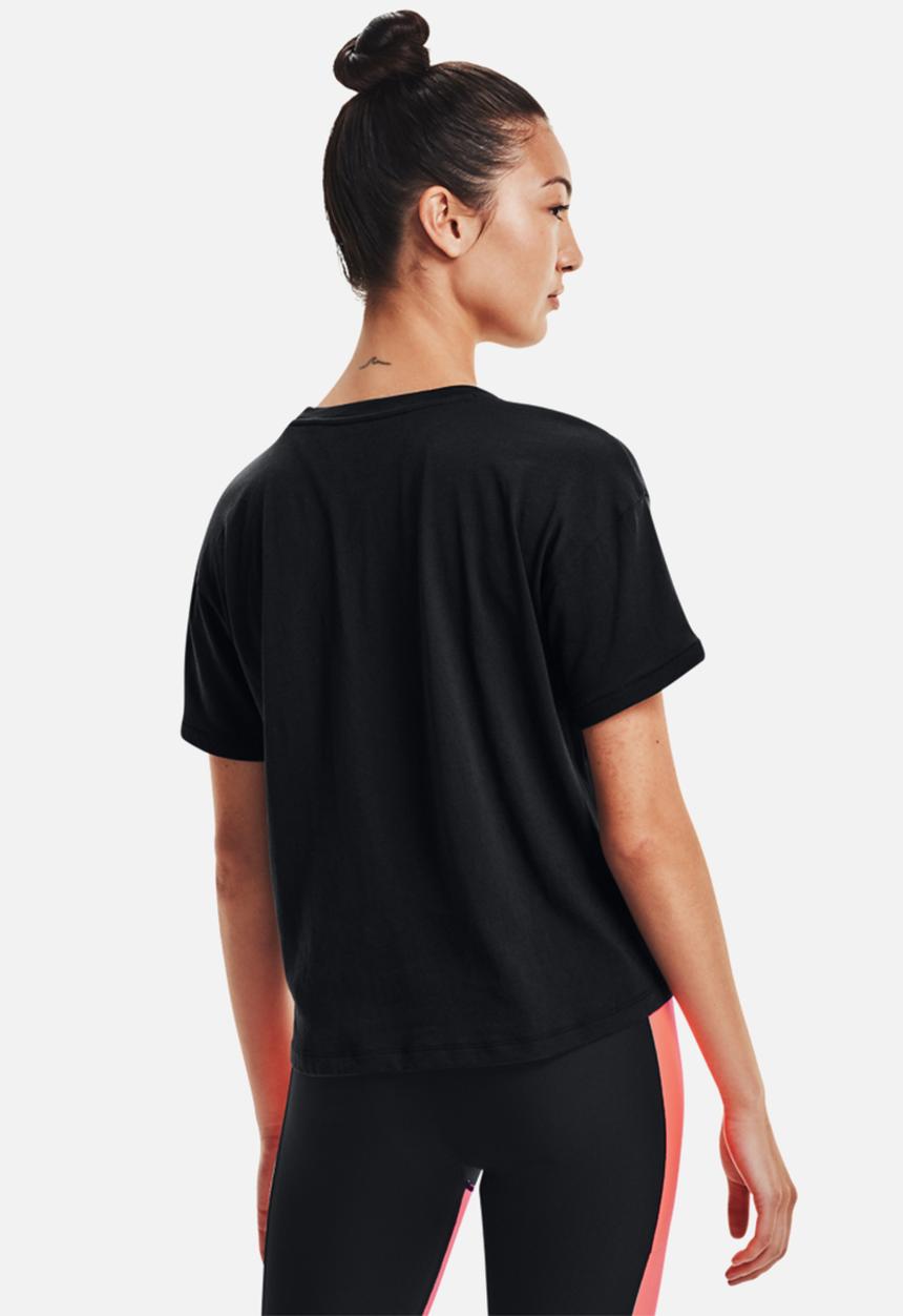 Under Armour - Live glow graphic tee - black & white