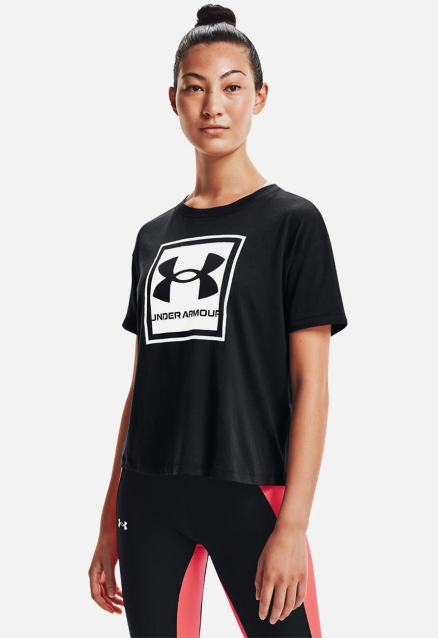 Under Armour - Live glow graphic tee - black & white