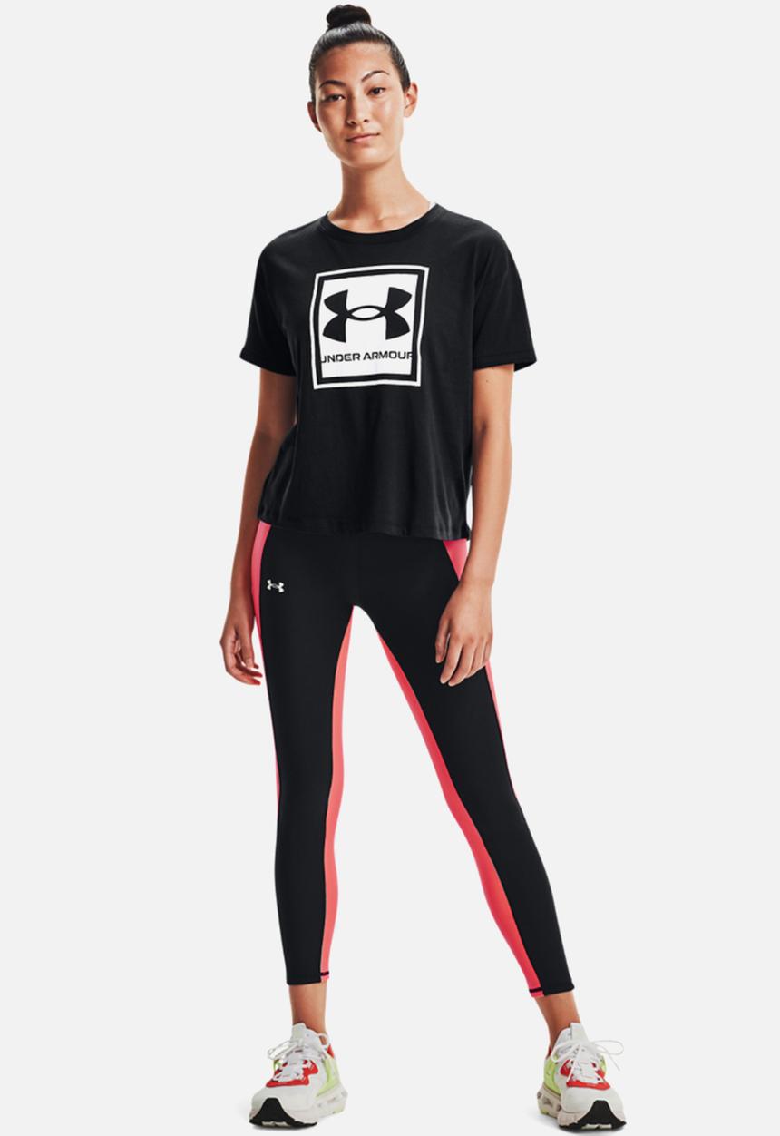 Under Armour - Live glow graphic tee - black & white