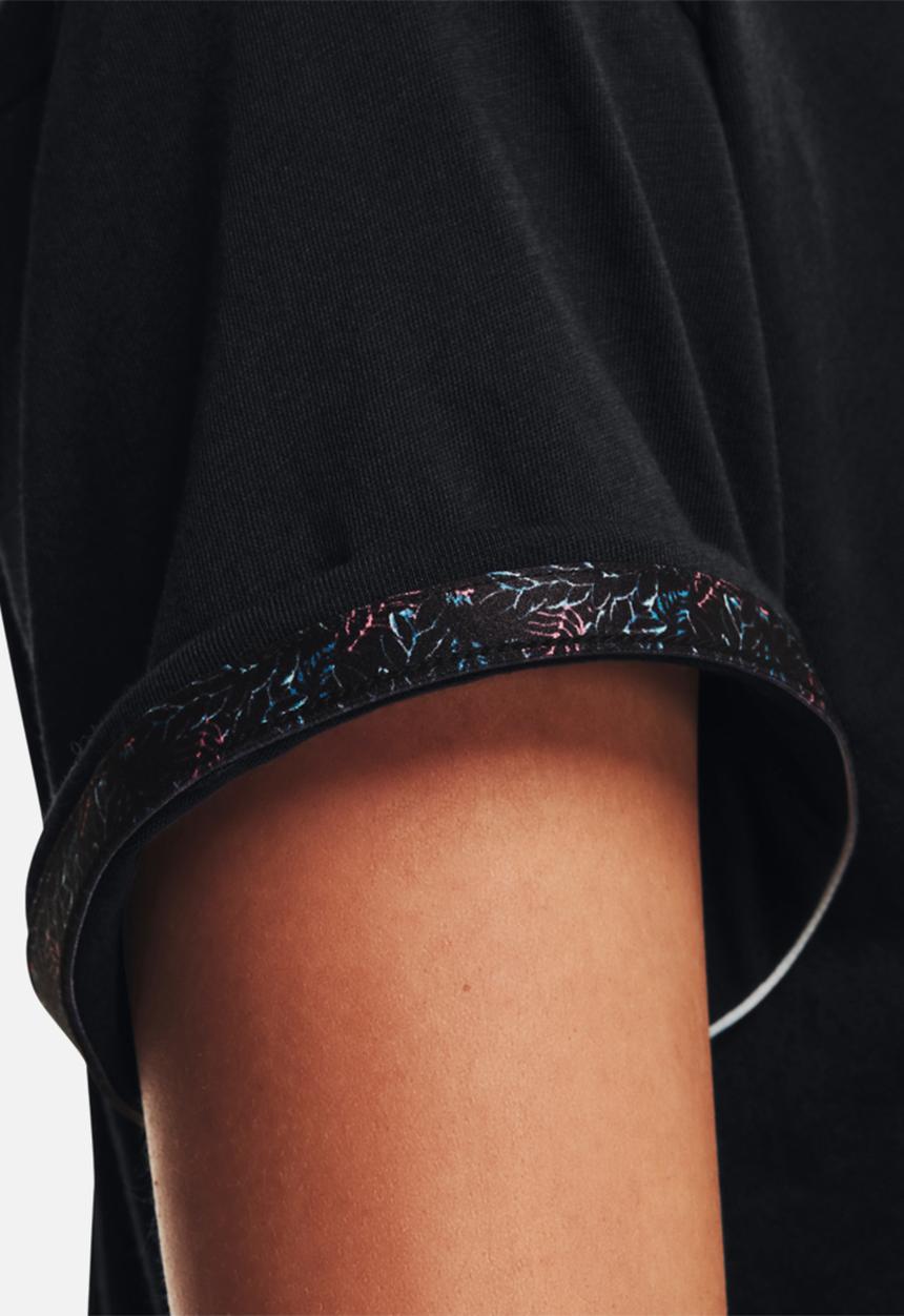 Under Armour - Live glow graphic tee - black & white