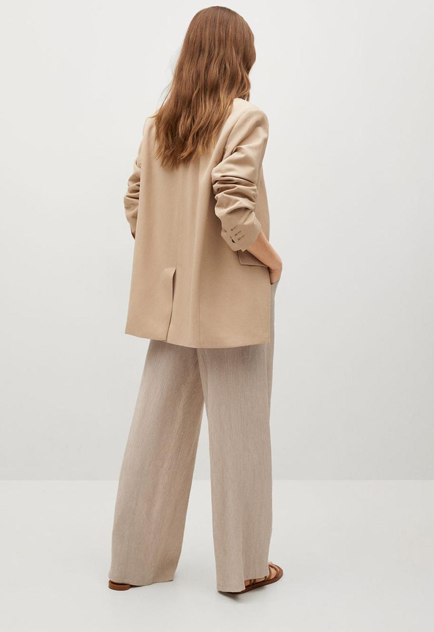 MANGO - Trousers sporty - medium brown
