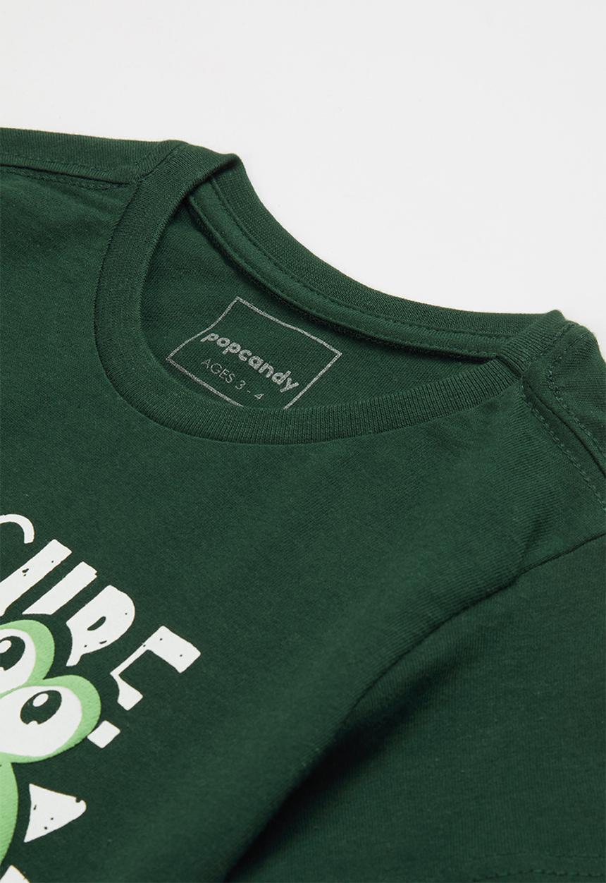 Pop Candy - Printed short sleeve graphic tee - green