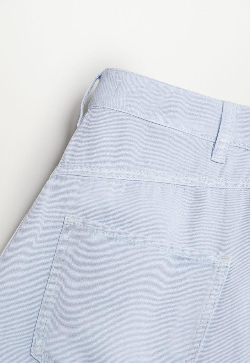 MANGO - Trousers sky - light pastel blue