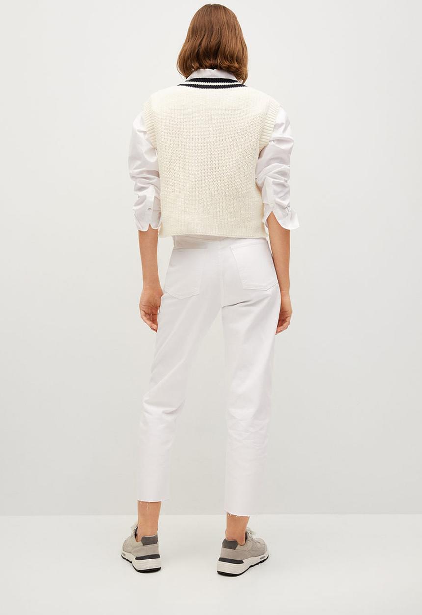 MANGO - Jeans village - white