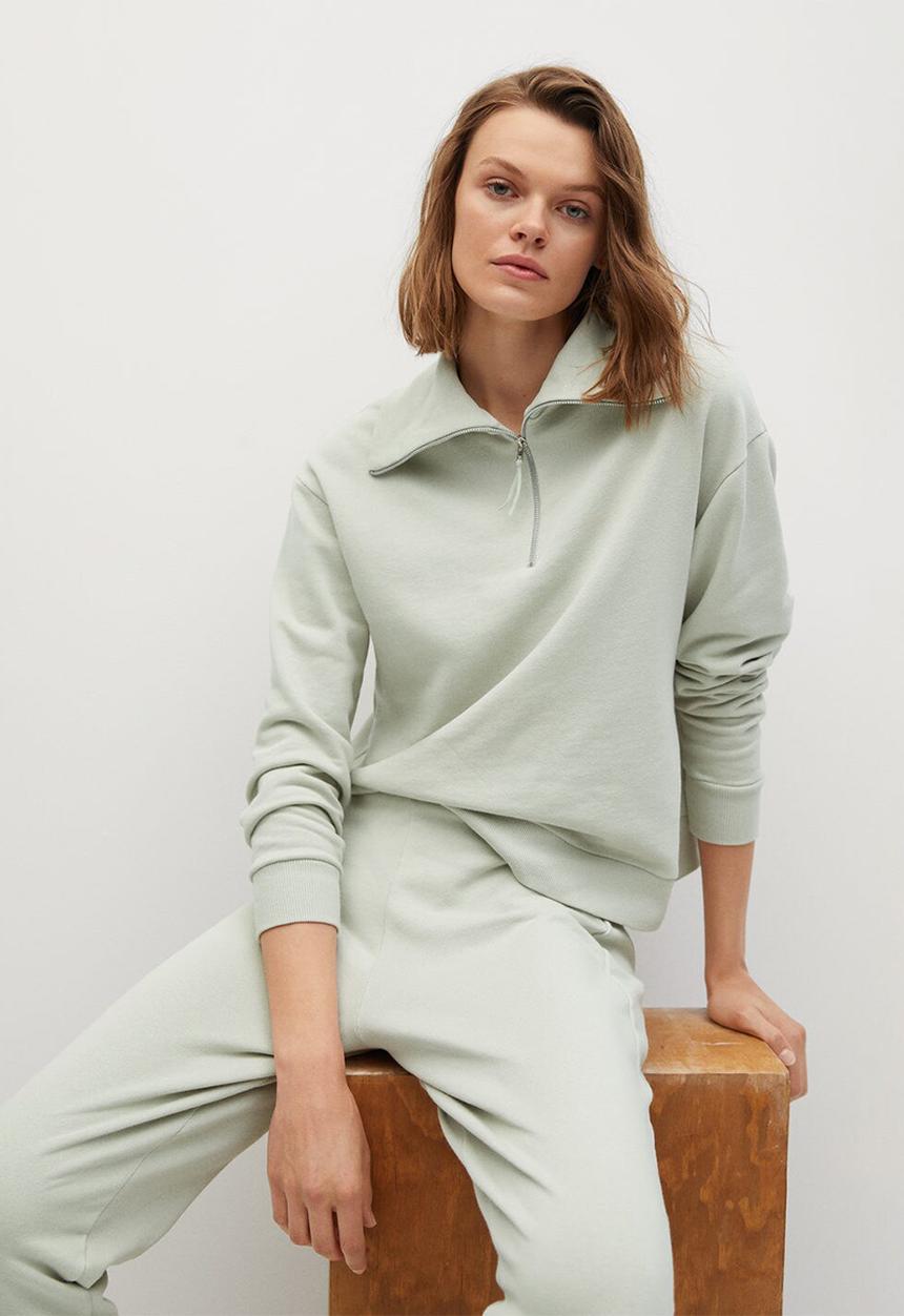 MANGO - Sweatshirt celia - khaki