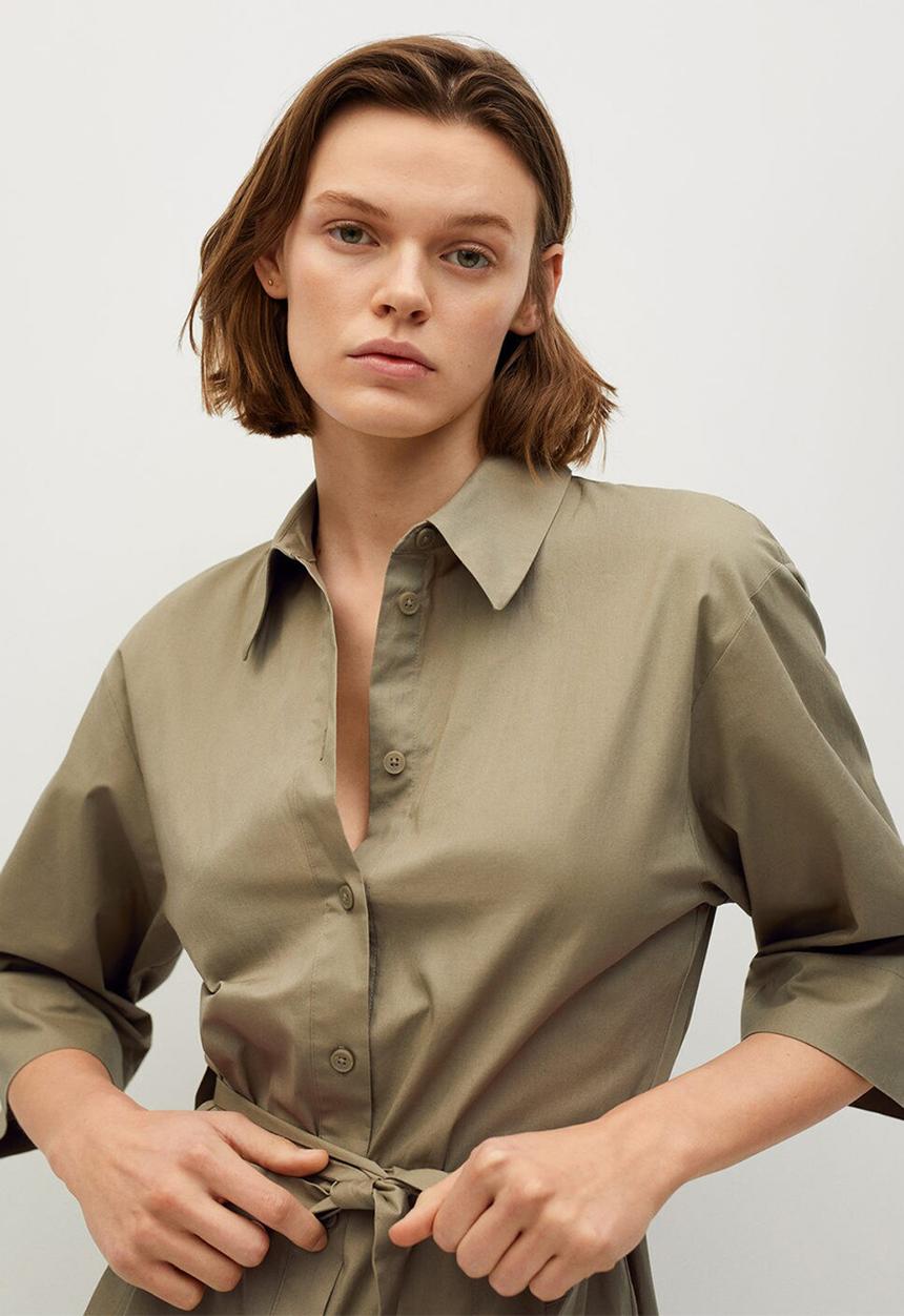 MANGO - One-piece suit boy - beige & khaki