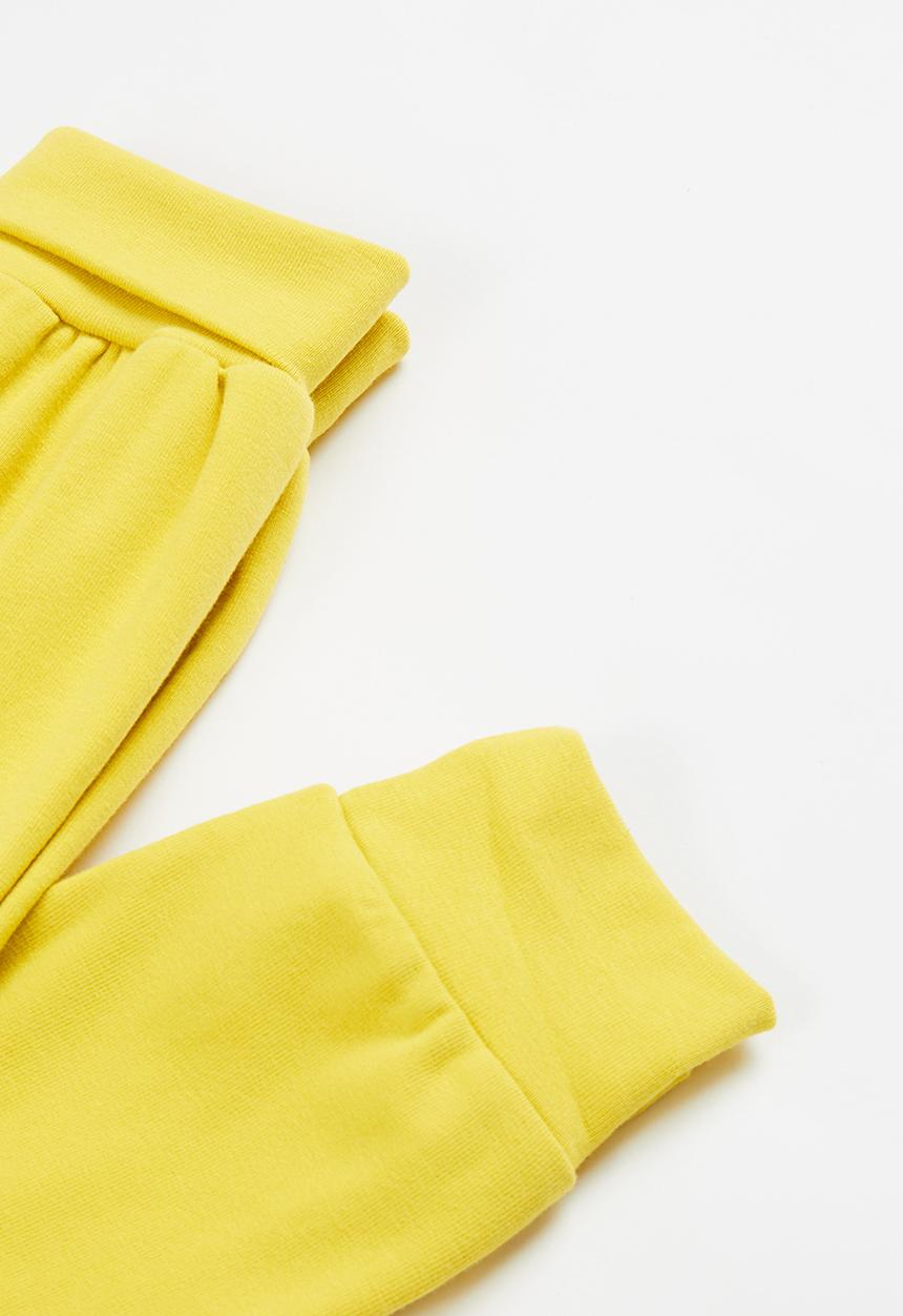 Pop Candy - Girls crew neck & sweatpants set - yellow