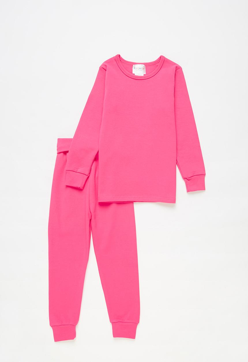Pop Candy - Girls crew neck & sweatpants set - pink